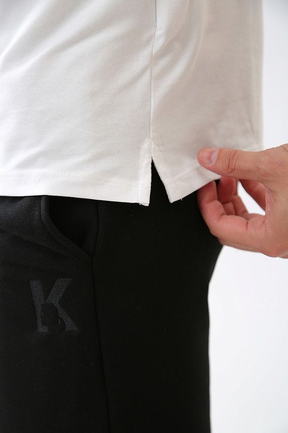 Поло Karl Lagerfeld Белый