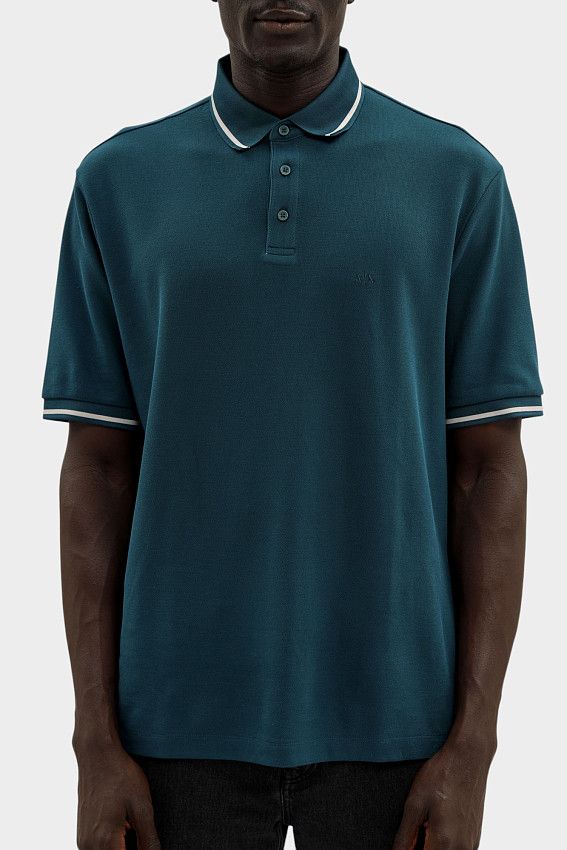 Поло Armani Exchange Синий