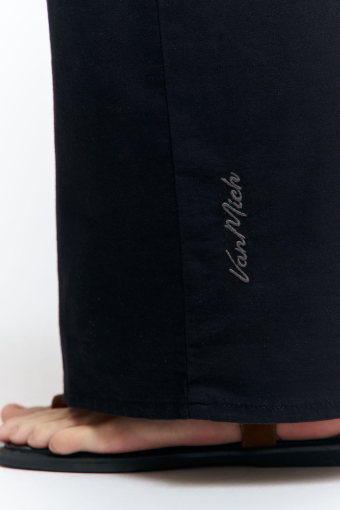 VW-OMA-55-445 юбка льняная van mich 