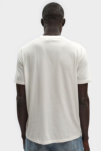 Футболка хлопковая черная Armani Exchange