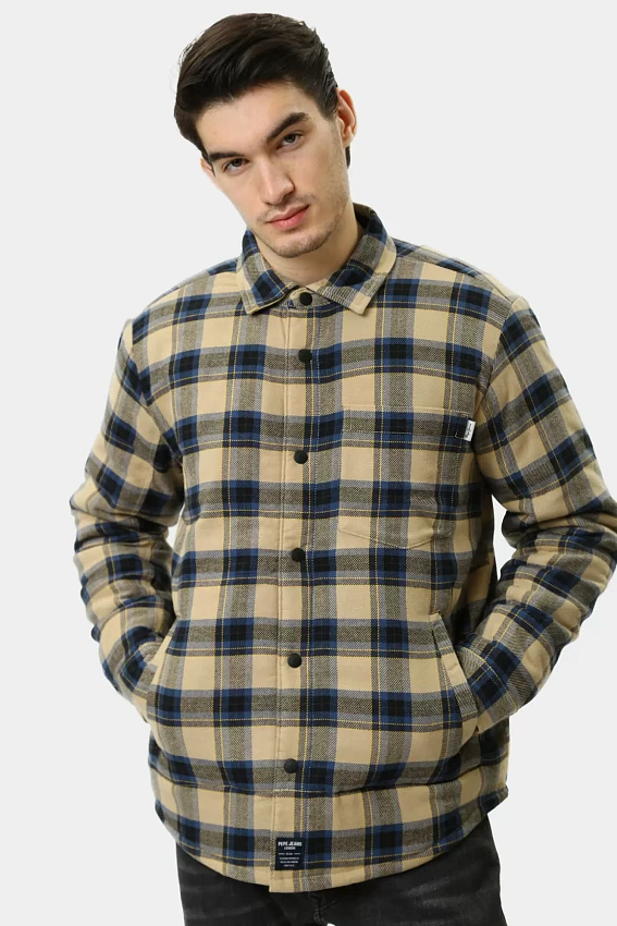 Рубашка с длинным рукавом Pepe Jeans Синий