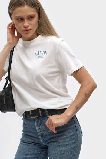 Футболка белая Calvin Klein Jeans