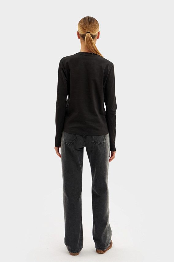 Лонгслив Van Mich Черный