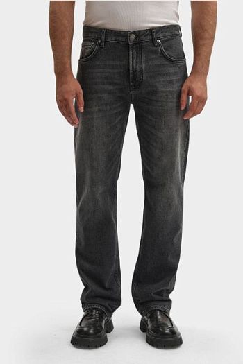 Джинсы прямые черные Emporio Armani