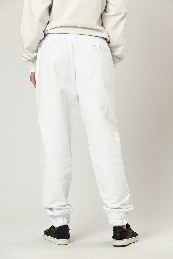 Брюки спортивные джоггеры Trussardi Белый
