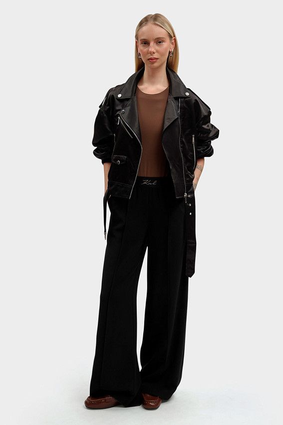 Брюки Karl Lagerfeld Черный