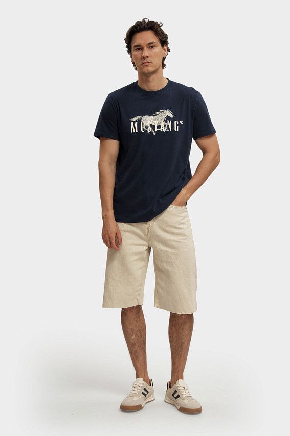 Футболка Mustang Синий