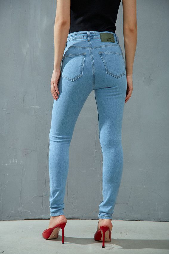 Джинсы HIGH RISE SUPER SKINNY  Van Mich