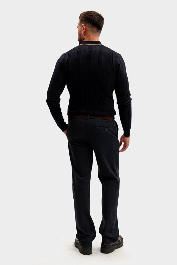 Брюки чиносы Trussardi Черный