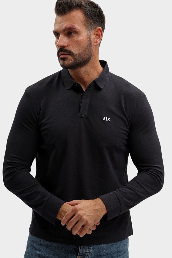 Поло Armani Exchange Синий