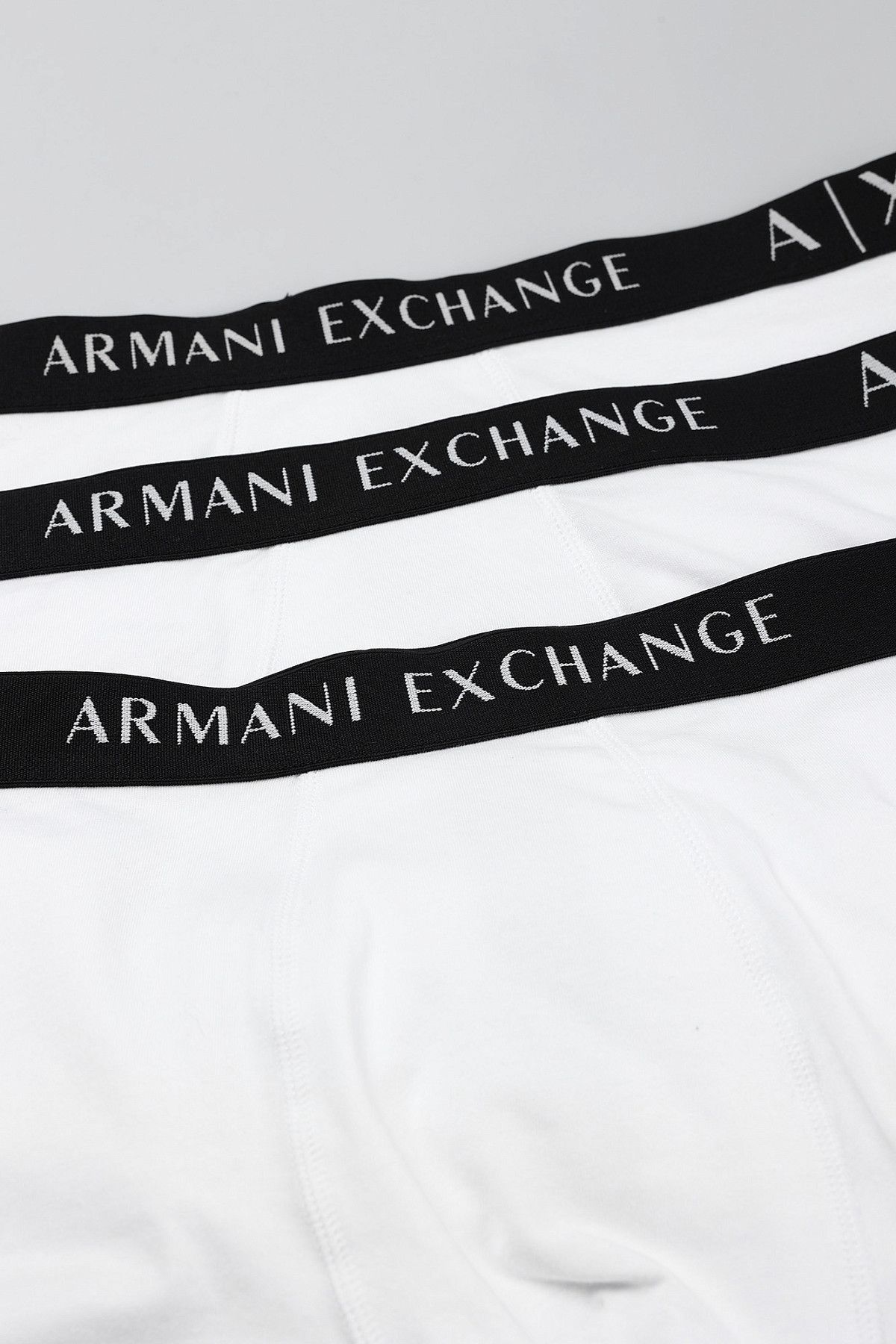 Трусы 3 шт Armani Exchange Белый
