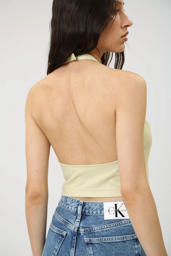 Топ Calvin Klein Jeans Бежевый