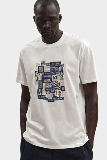 Футболка хлопковая белая Armani Exchange