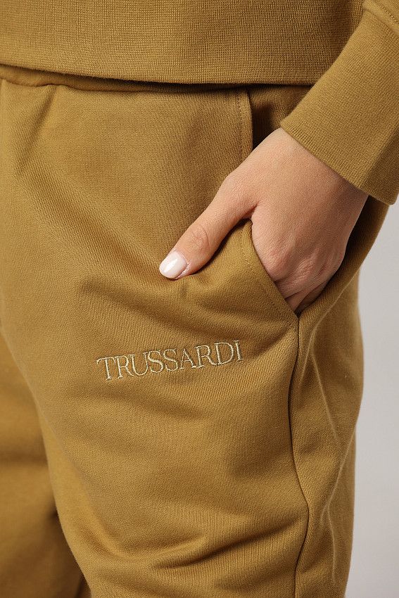 Брюки спортивные джоггеры Trussardi Коричневый