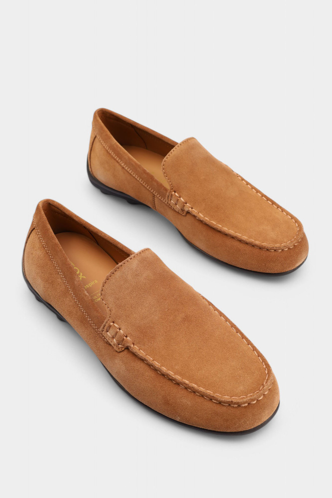 U55HYA00022C Мокасины Geox Коричневый