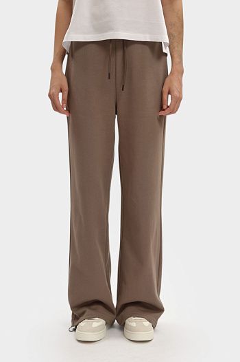 Брюки хлопковые коричневые Emporio Armani