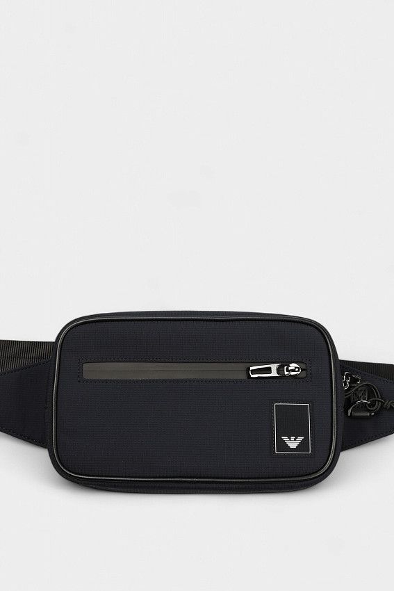 Сумка поясная Emporio Armani Синий