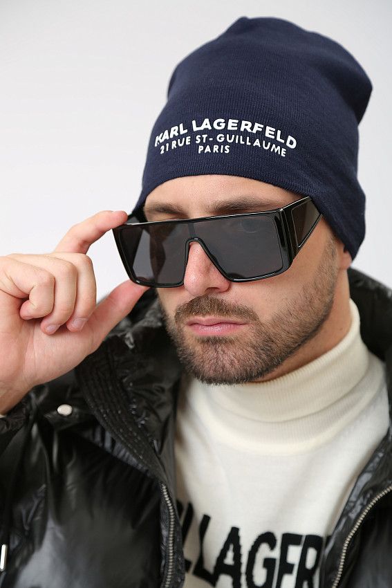 Шапка Karl Lagerfeld Синий