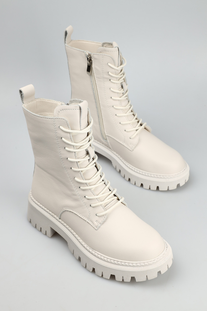 895-2NT Ботинки Marc Cony Молочный