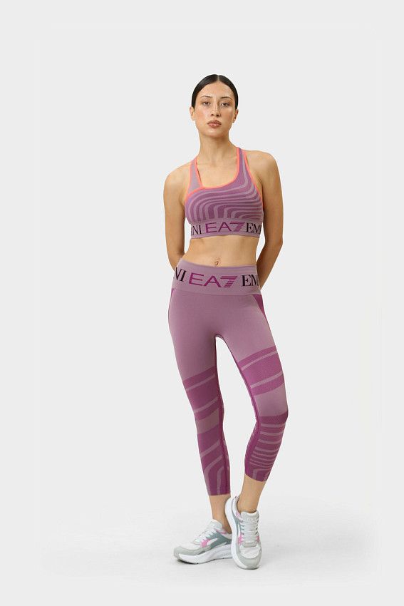 Топ спортивный EA7 Зеленый