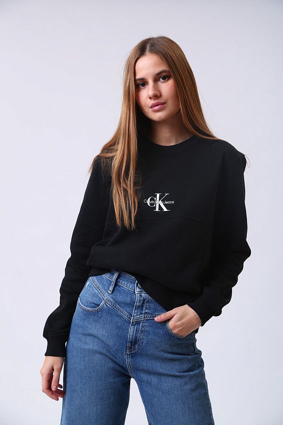Свитшот Calvin Klein Jeans Черный
