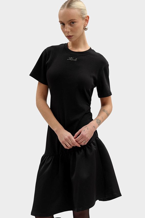 Платье Karl Lagerfeld Черный