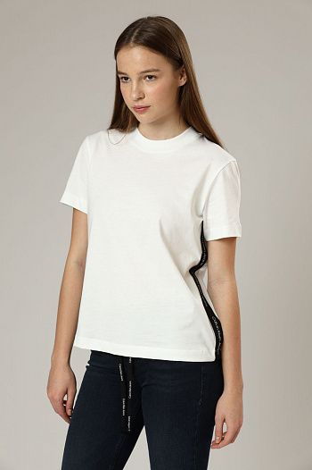 Футболка хлопковая белая Calvin Klein Jeans