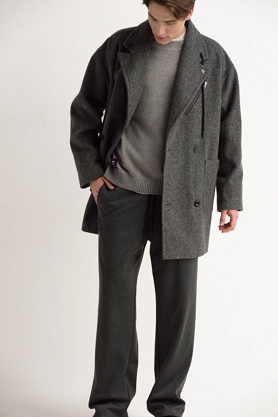 Пальто The Hills Серый