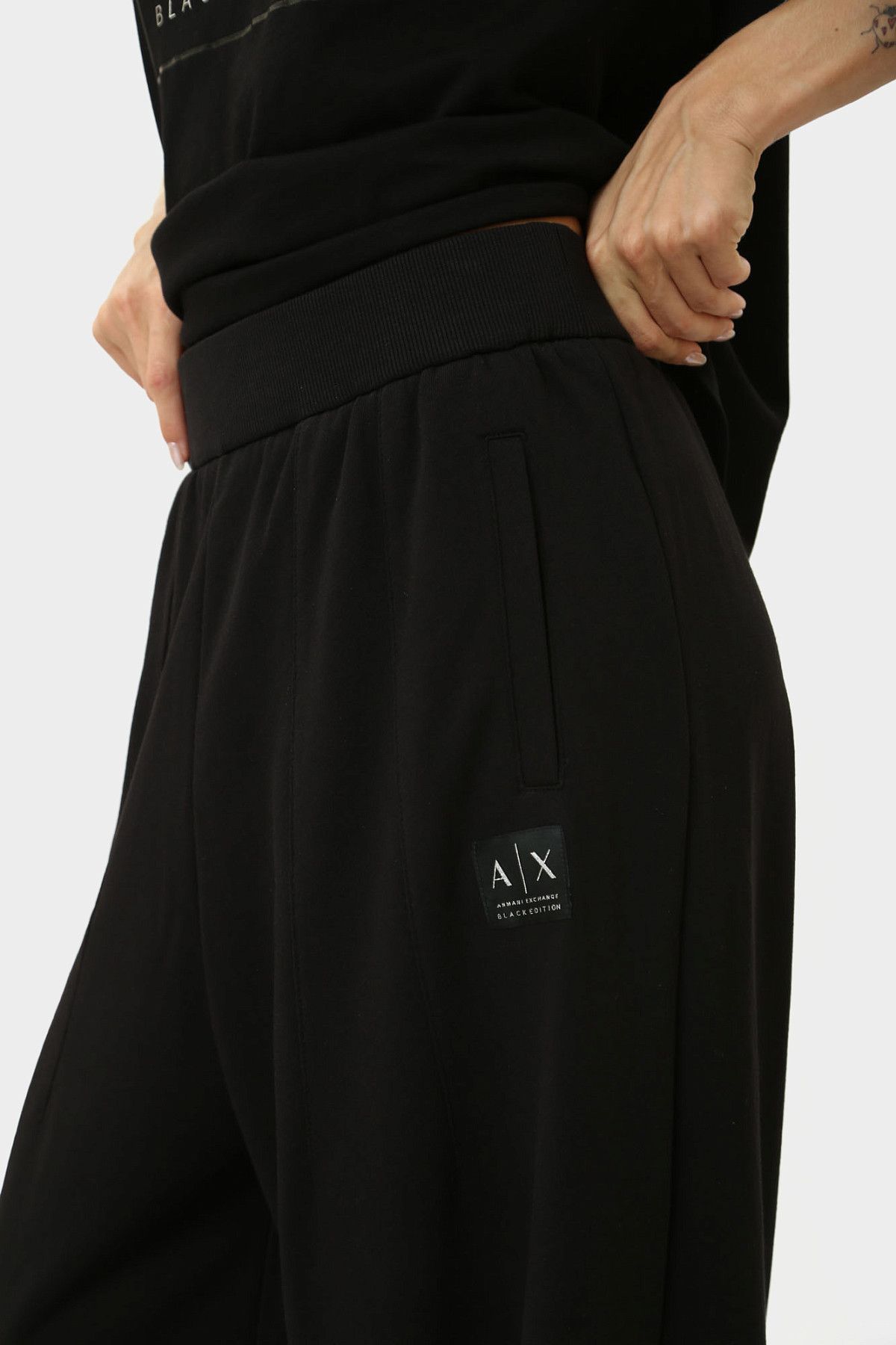 Брюки спортивные Armani Exchange Черный