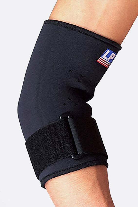 Суппорт локтя Lp support Черный