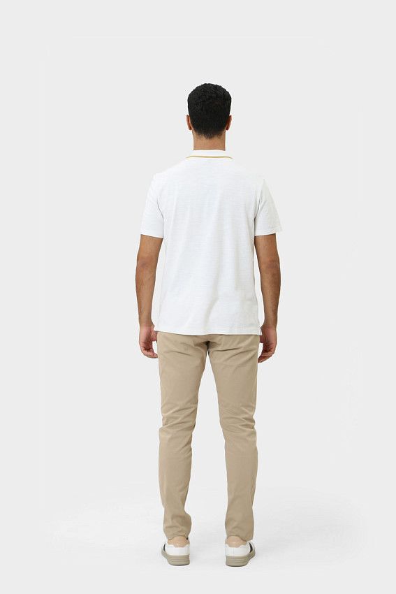 Поло Strellson Молочный