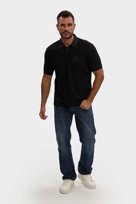 Поло Armani Exchange Черный