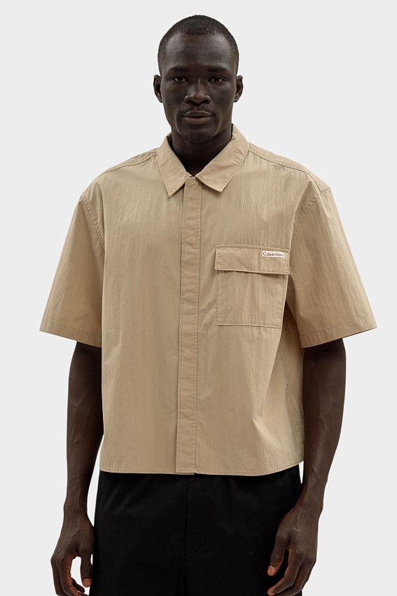 Рубашка Calvin Klein Jeans Бежевый