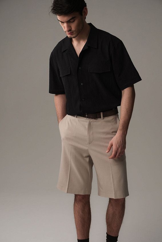 Шорты The Hills Бежевый