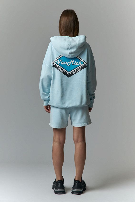 Худи Van Mich Голубой