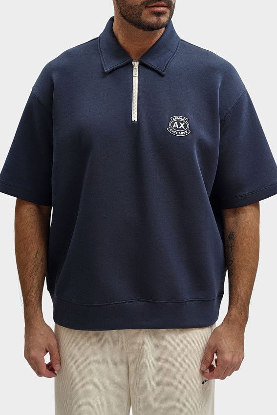 Поло Armani Exchange Синий