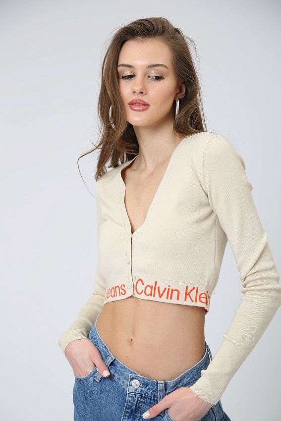 Кардиган Calvin Klein Jeans Бежевый