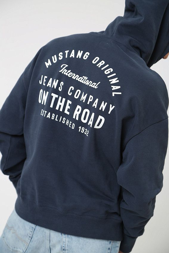 Худи Mustang Синий
