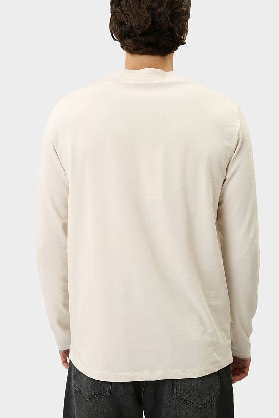 Лонгслив Karl Lagerfeld Бежевый