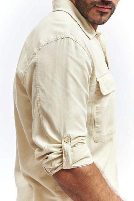 Рубашка льняная Van Mich