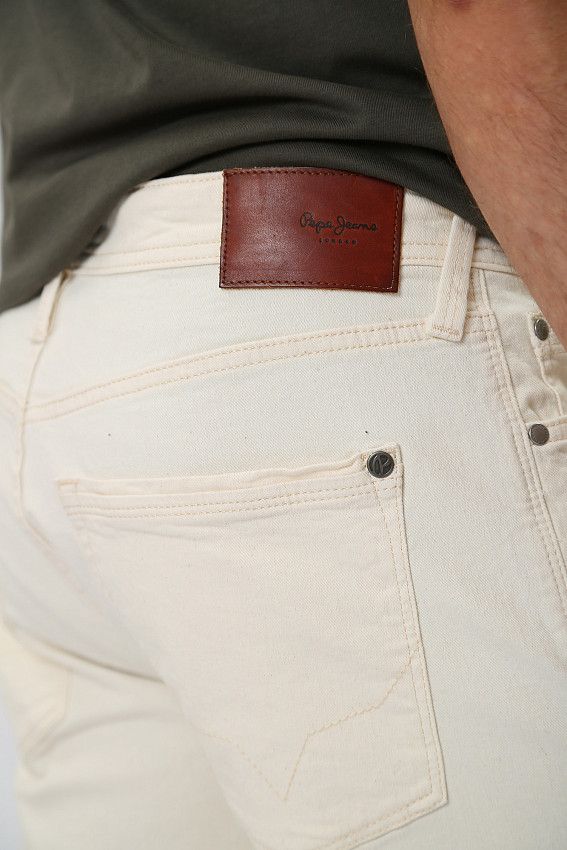 Шорты джинсовые Pepe Jeans Бежевый