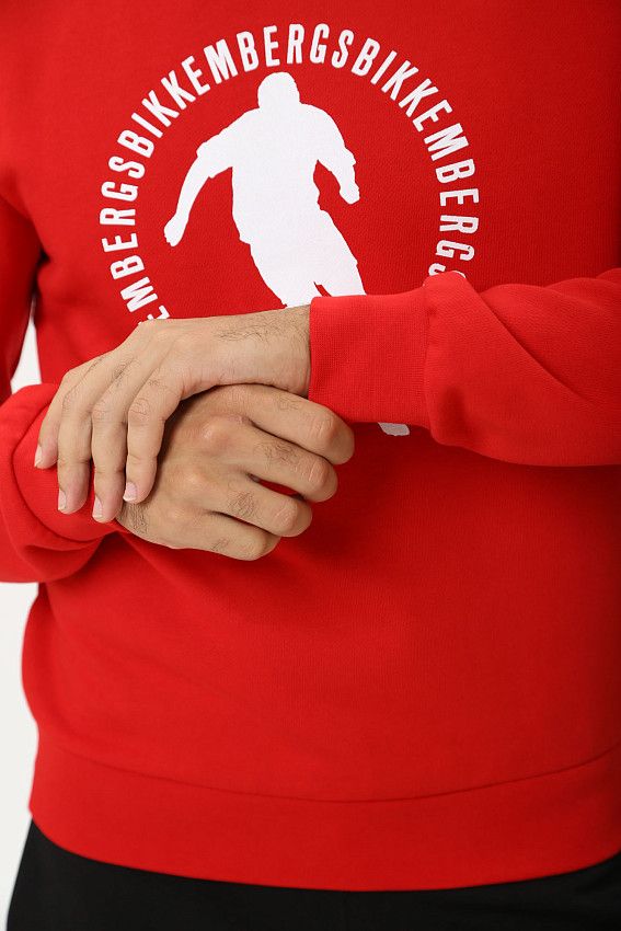 Свитшот Bikkembergs Красный