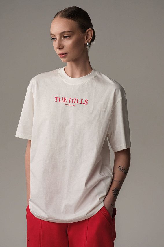 Футболка The Hills Молочный