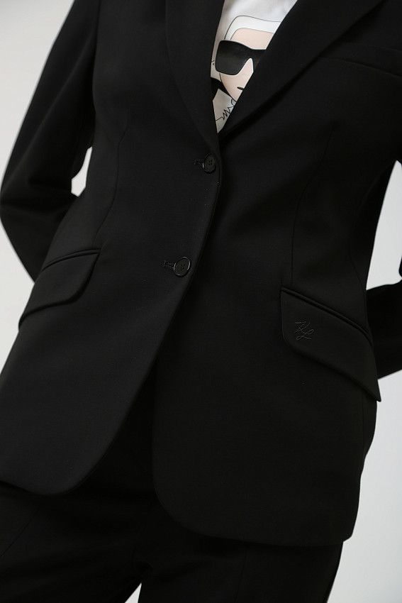 Пиджак Karl Lagerfeld Черный