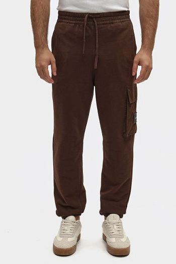 Брюки спортивные коричневые Calvin Klein Jeans