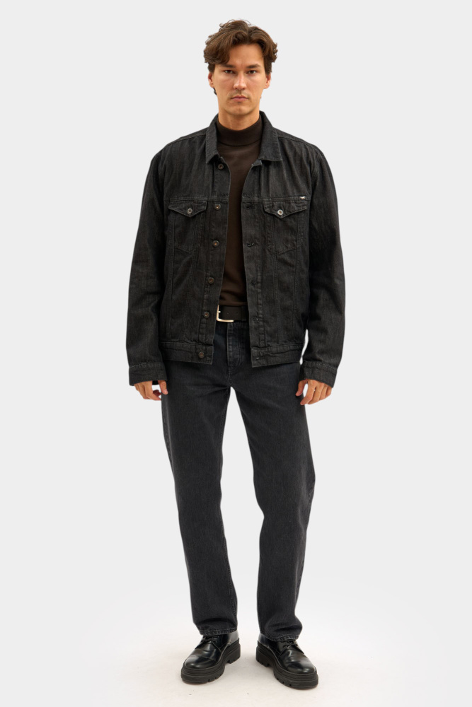 1016831-4000 Куртка джинсовая Mustang Черный