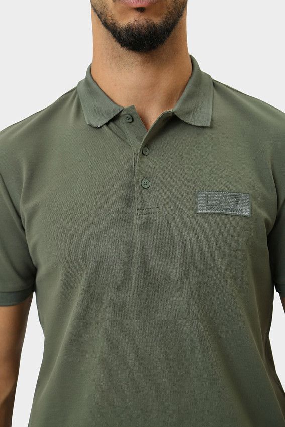 Поло EA7 Зеленый