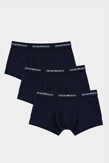 Трусы 3 шт из хлопка Emporio Armani
