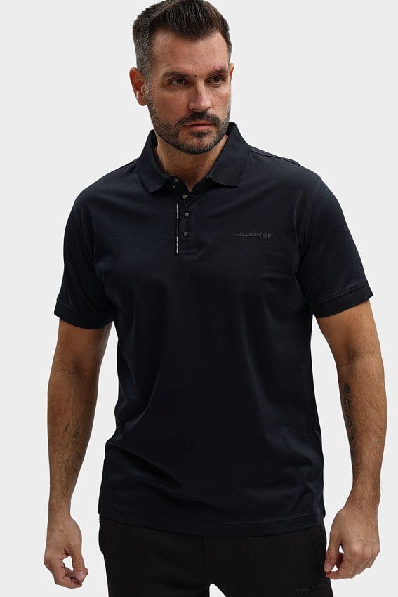 Поло Karl Lagerfeld Синий
