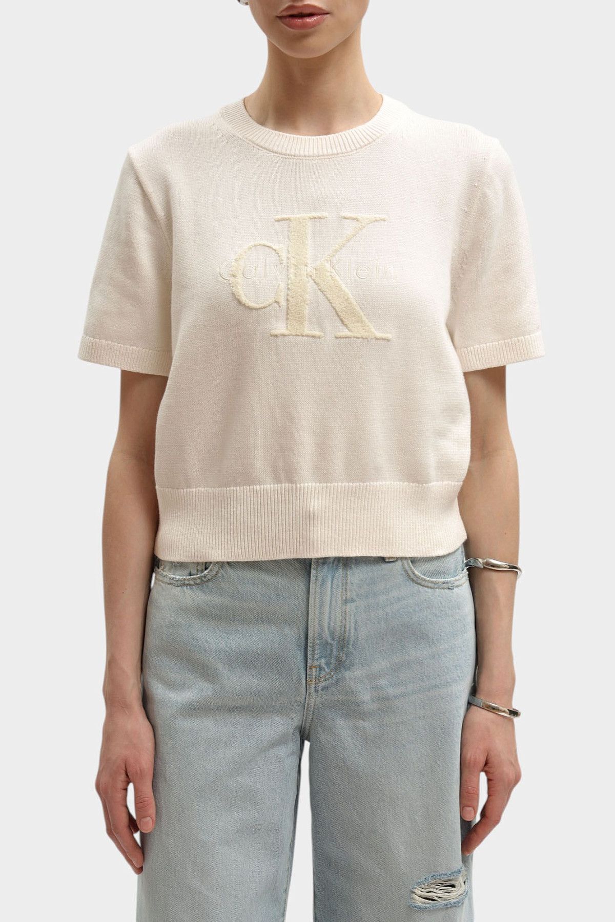 Джемпер Calvin Klein Jeans Бежевый